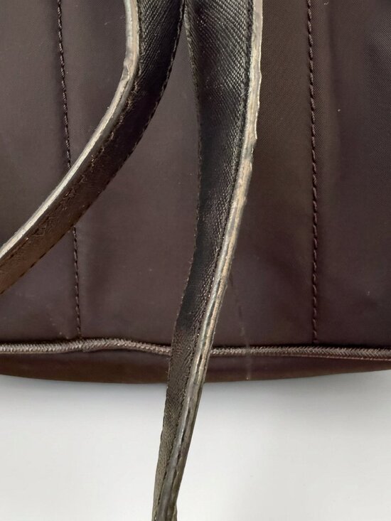 Michael Kors Black Nylon Backpack Gold Hardware Medium Size